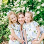 Photo of Dr. Lewis' wife with her daughters