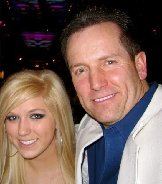 Dr. Grimes with his daughter