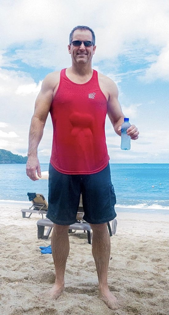 Dr. Grimes staying hydrated