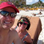 Dr. Grimes and staff on vacation